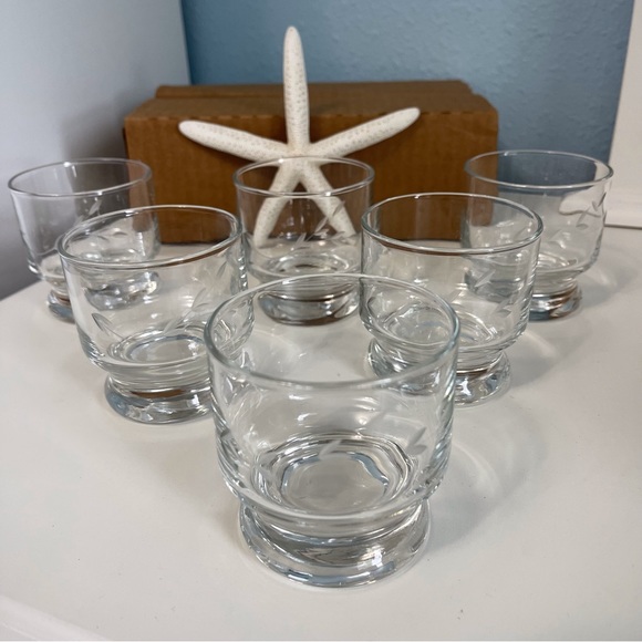 Princess House Dining Princess House Punch Shot Glasses New 6